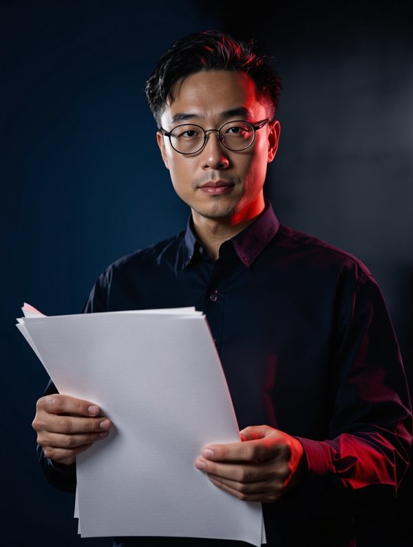 顾北辰(编剧)人物档案照